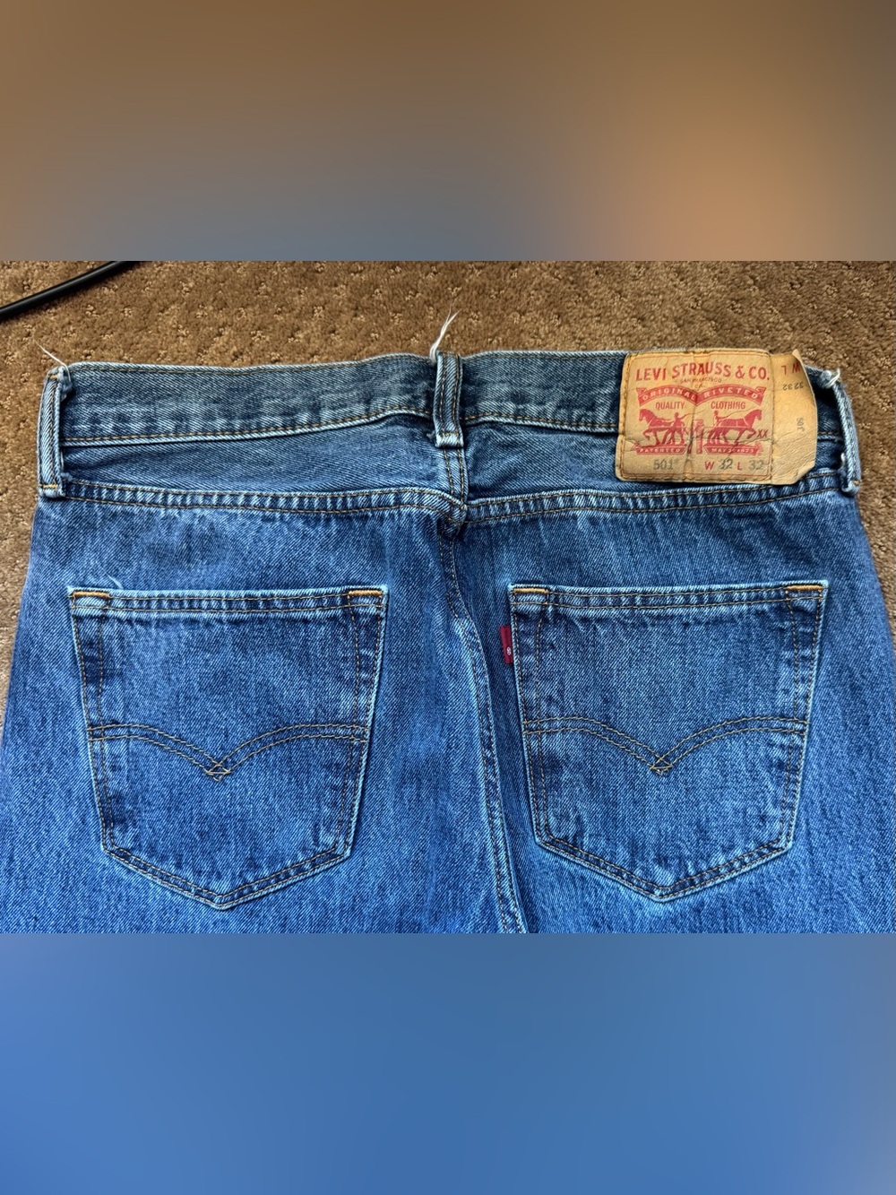 501 Levi’s men’s jeans - Picture 7 of 10
